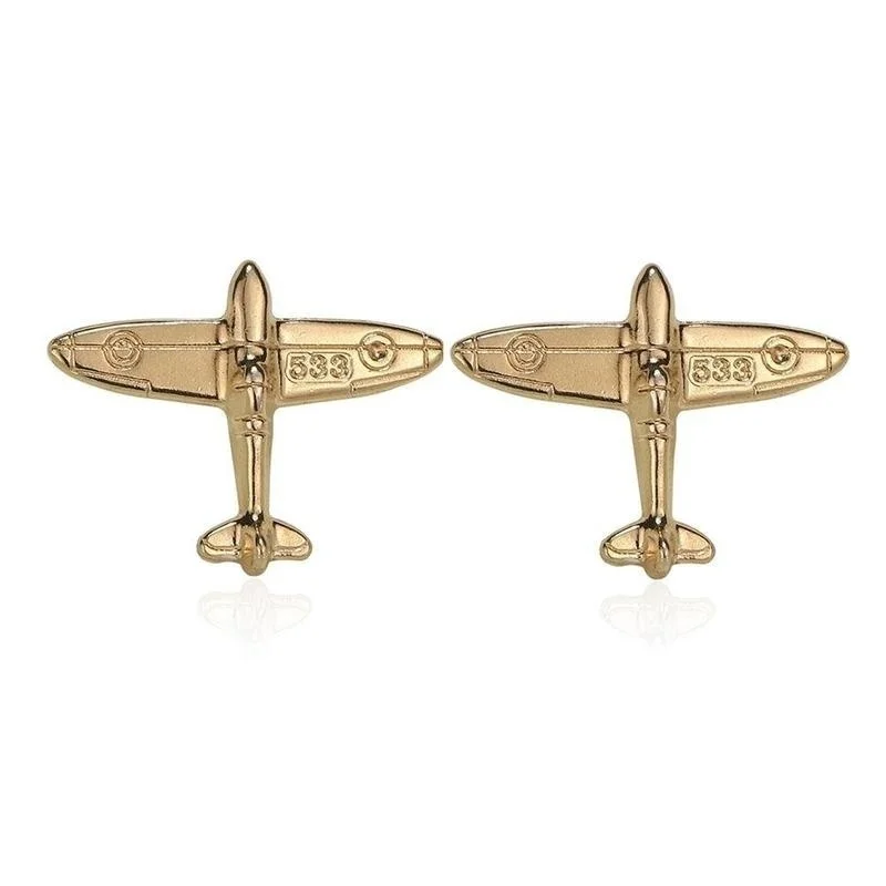 Two Aircraft Alloy Airplane Pins Children's Lovely Brooch Clothes Cowboy Bag Holiday Gifts Shoes Bags Badges Customized