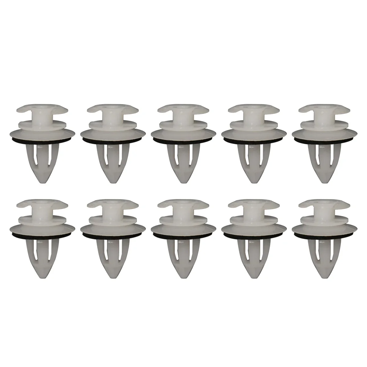 Qiilu 500pcs Clips Agrafe Rivets en Plastique Fixation de Protection pour Auto Voitures