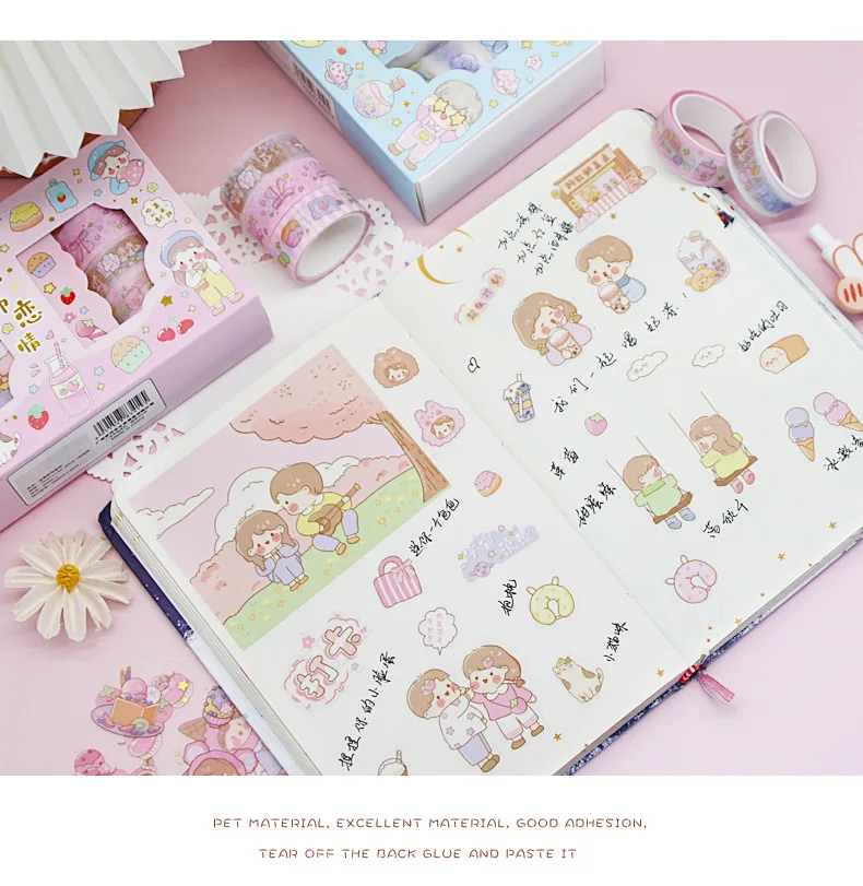 Kawaii Therapy Sweet Washi Tape Set - Limited Edition