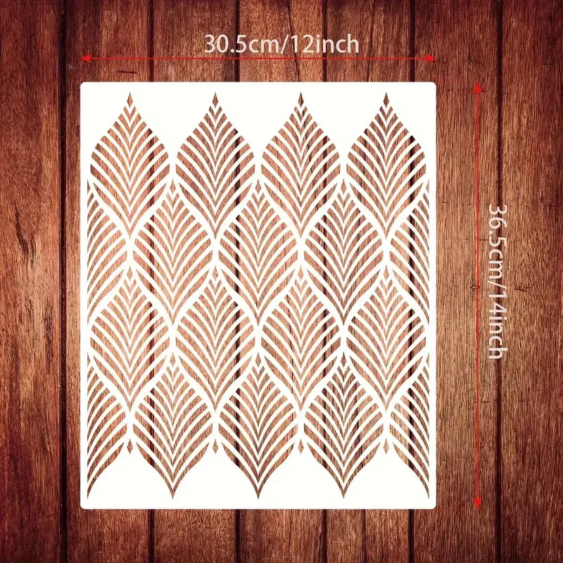 Bview Art Texture Stencil 3