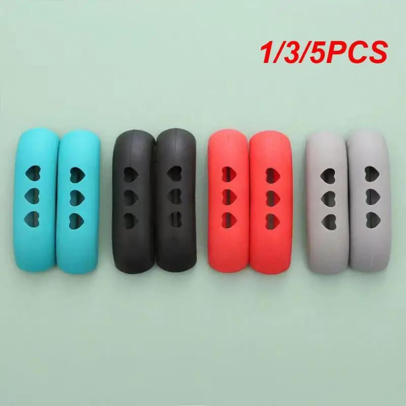 

1/3/5PCS Silicone Handles Anti-scalding Non-slip Silicone Pot Handle Cover Mitts Heat Insulation Handle Cover Kitchen