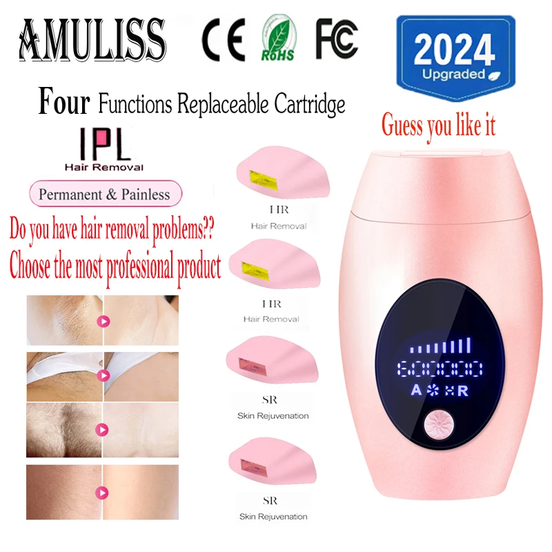 IPL-депилятор Amuliss для тела и бикини