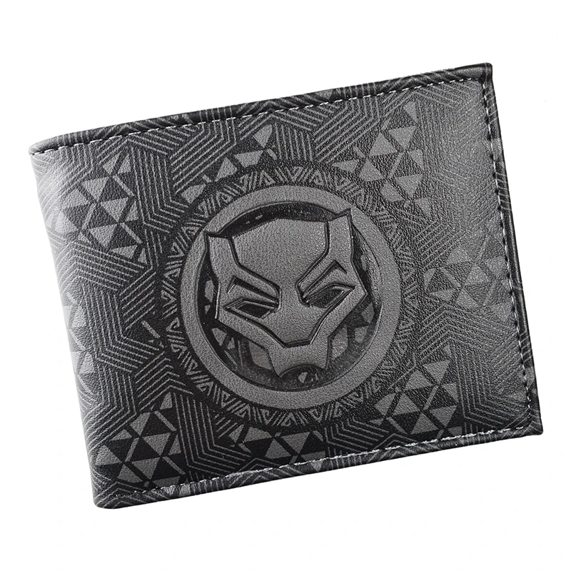 thumbnail image 1 of MINISO Marvel Comics Black Panther Wallet High Quality Men's Purse, 1 of 4