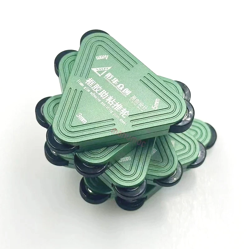 3mm 4mm 5mm Frame Housing Waterproof Adhesive Assisting Mounting Push Wheel For Phone Repair Tool XHZC