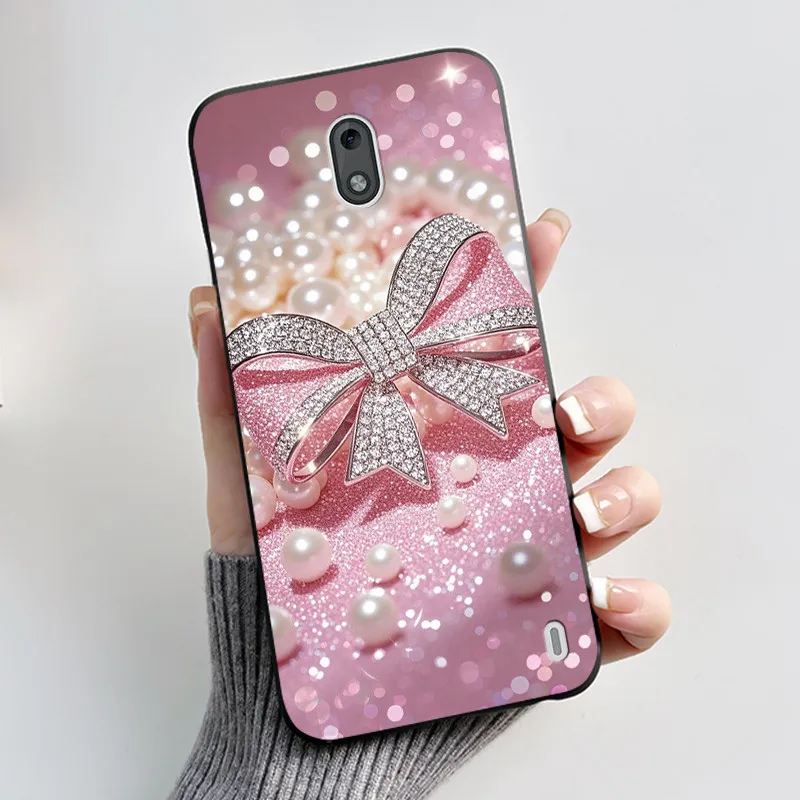 Aesthetic Cute Cat Shockproof Black Slim Phone Case - Soft TPU Silicone Back Cover