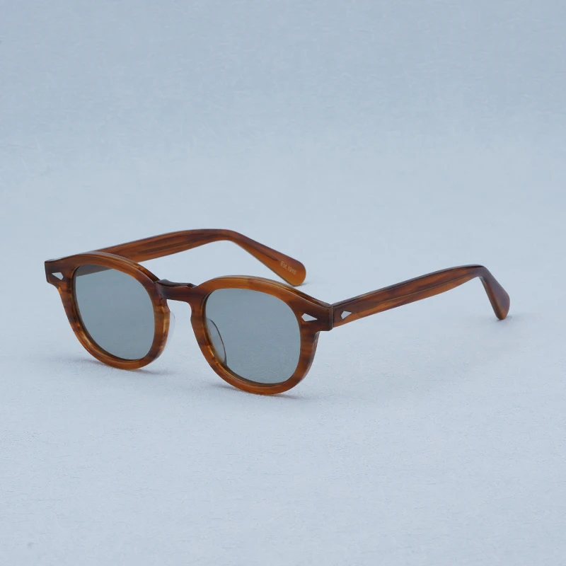 

Retro Lemtosh Johnny Depp Sunglasses Men Polarized Sun Glasses Women Brand Vintage Acetate Frame For Male Eyeglasses UV400