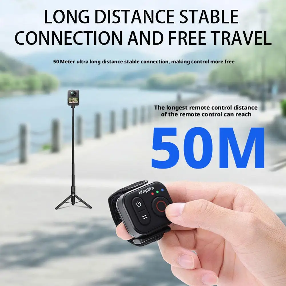 Télécommande sans fil pour DJI Action 6/5/4/Osmo 360 - Bluetooth 5.0, 50m