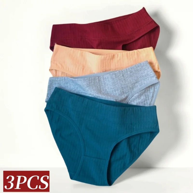 10pcs/Set Women's Underwear Comfortable Breathable Ladies Cotton Panties Lingerie Briefs