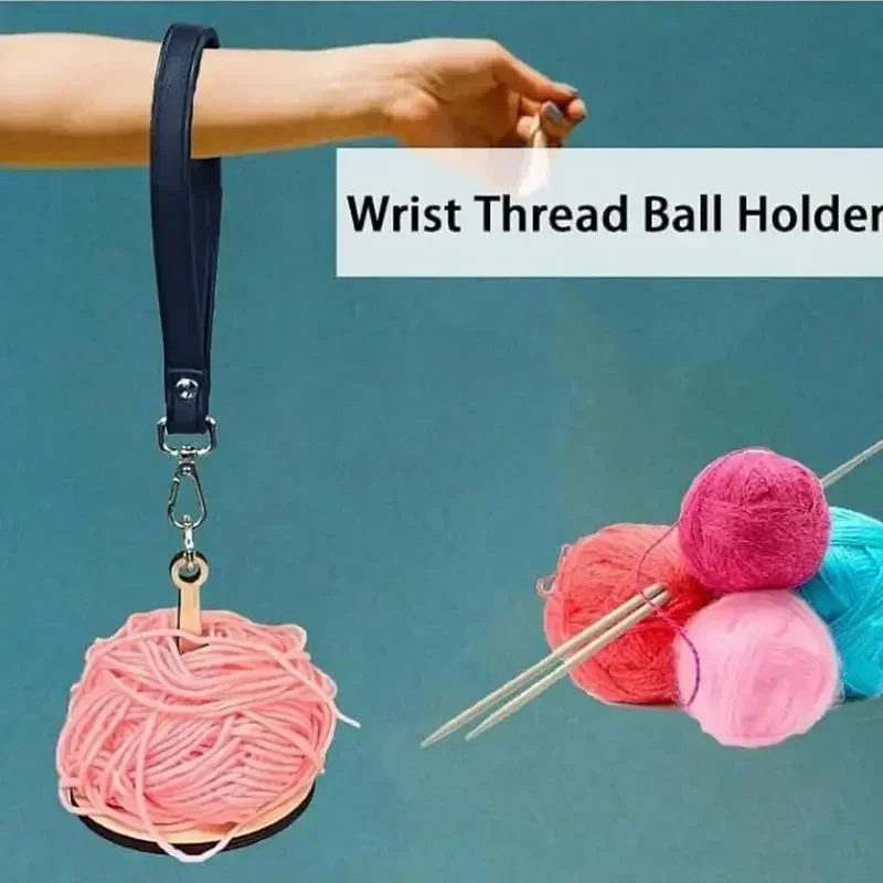 Yarn Holder Portable Knit Yarn Wrapping Tool DIY Storage Management Tool