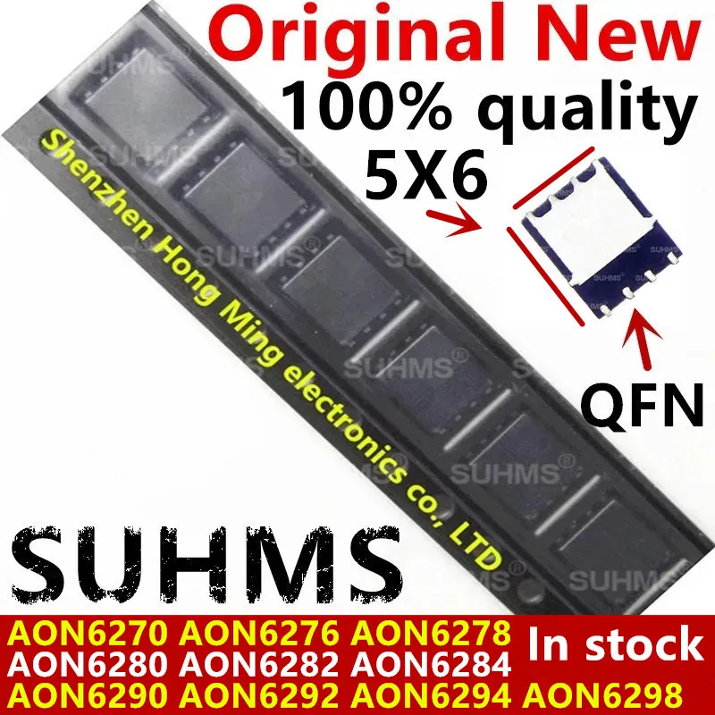 

(5piece)100% New AON6270 AON6276 AON6278 AON6280 AON6282 AON6284 AON6290 AON6292 AON6294 AON6298 QFN-8 Chipset