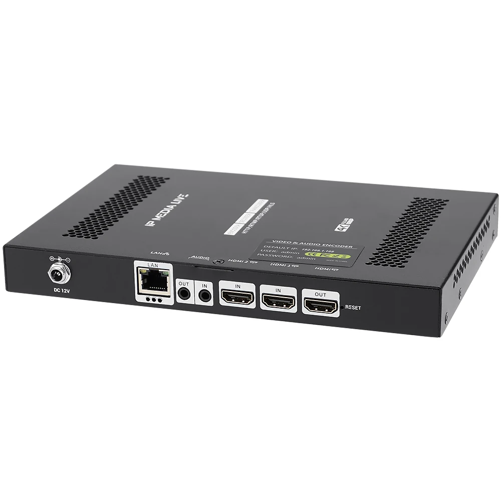 2채널 4K HDMI 비디오 인코더 8채널 HDMI 디코더 IP 트랜스코더