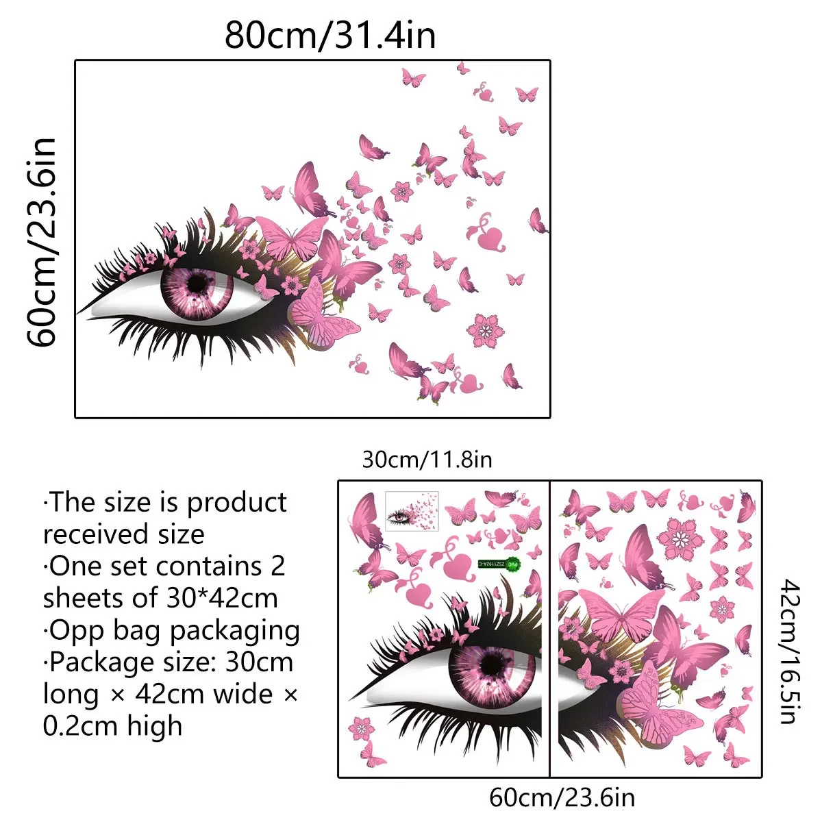 Creative Girl Eyelashes Wall Sticker for Home Living Room Decorations Wallpaper Vinyl Mural Art Decals wall stickers self adhesive stickers vinyl stickers self adhesive wall stickers vinyl wall stickers