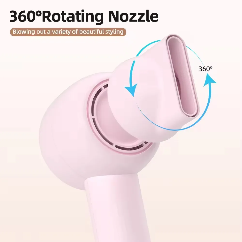 Super Hair Dryer New Design Low Noise Professional Hair Machine Portable Bldc Ionic Blow Dryer High Speed Hair Dryer 6