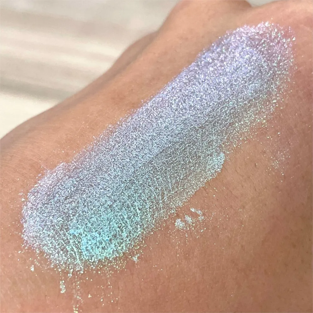 Nail powder Nail pigment Nail glitter Nail decoration Nail decorations 1 Box Chameleon Glitter Nails Powder Magic Mirror Dust Powder Chameleon Color Shift Nail Art Chrome Pigment For Manicure #Net 1g
