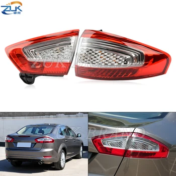 자동차 액세서리 리어 범퍼 테일 라이트 스톱 브레이크 램프 트렁크 라이트 테일 라이트 Taillamp For Ford Mondeo MK4 Sedan 2011 2012 2013