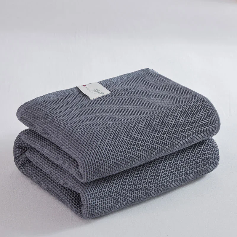 Solid Cotton Blanket for Bed Waffle Plaid Bedspread for Single Queen King Bed Sofa Blankets Throw Sofa Cover Sheet Summer Quilt - 3