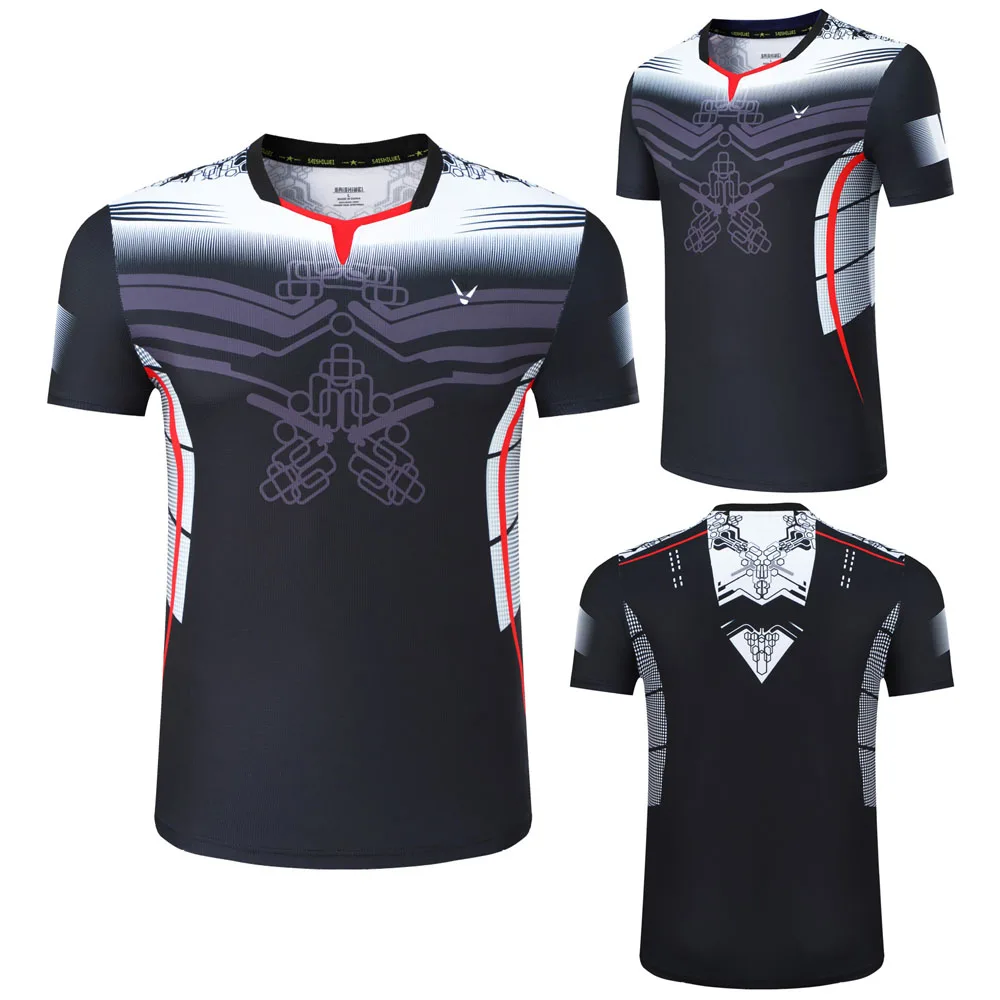 sport Tennis T Shirt Men Women Children Badminton Shirts Short Girl Table Tennis Jerseys Ping Pong Kits Gym running shirts