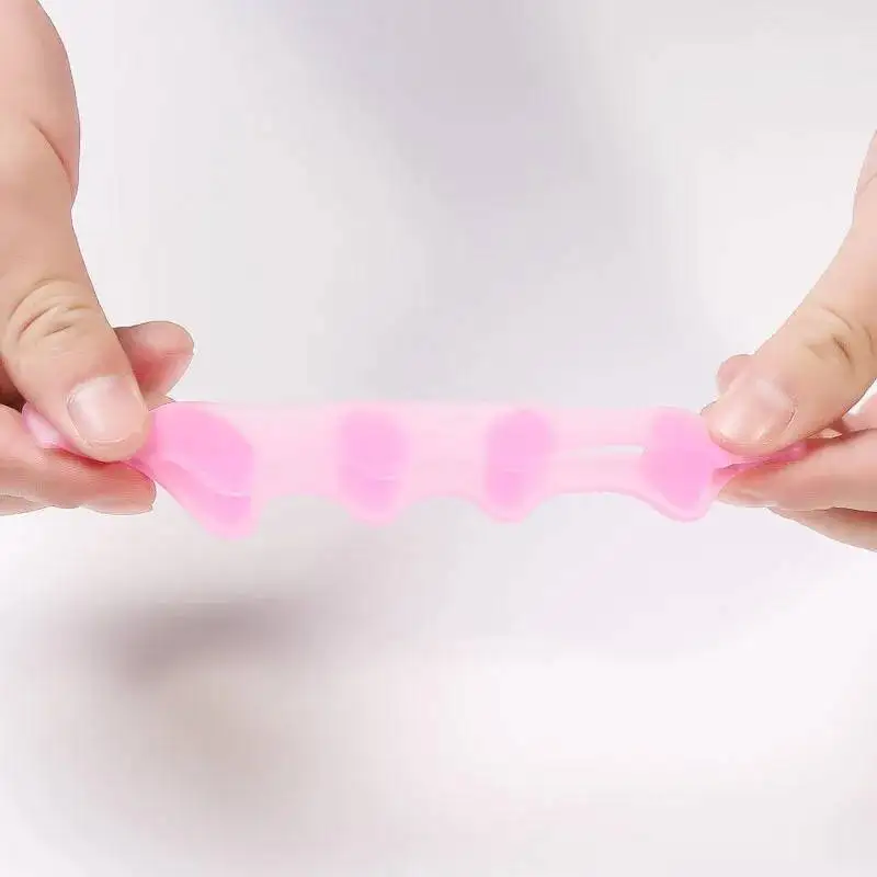 Toe Separators Corrector Protector 1Pair Silicone Gel Thumb Valgus