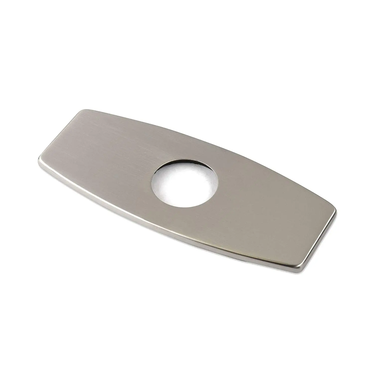 Wovier 6" 3-to-1 Diamond Kitchen Faucet Hole Cover Deck Plate Bathroom Kitchen Sink Faucet Hole Cover Deck Plate Escutcheo