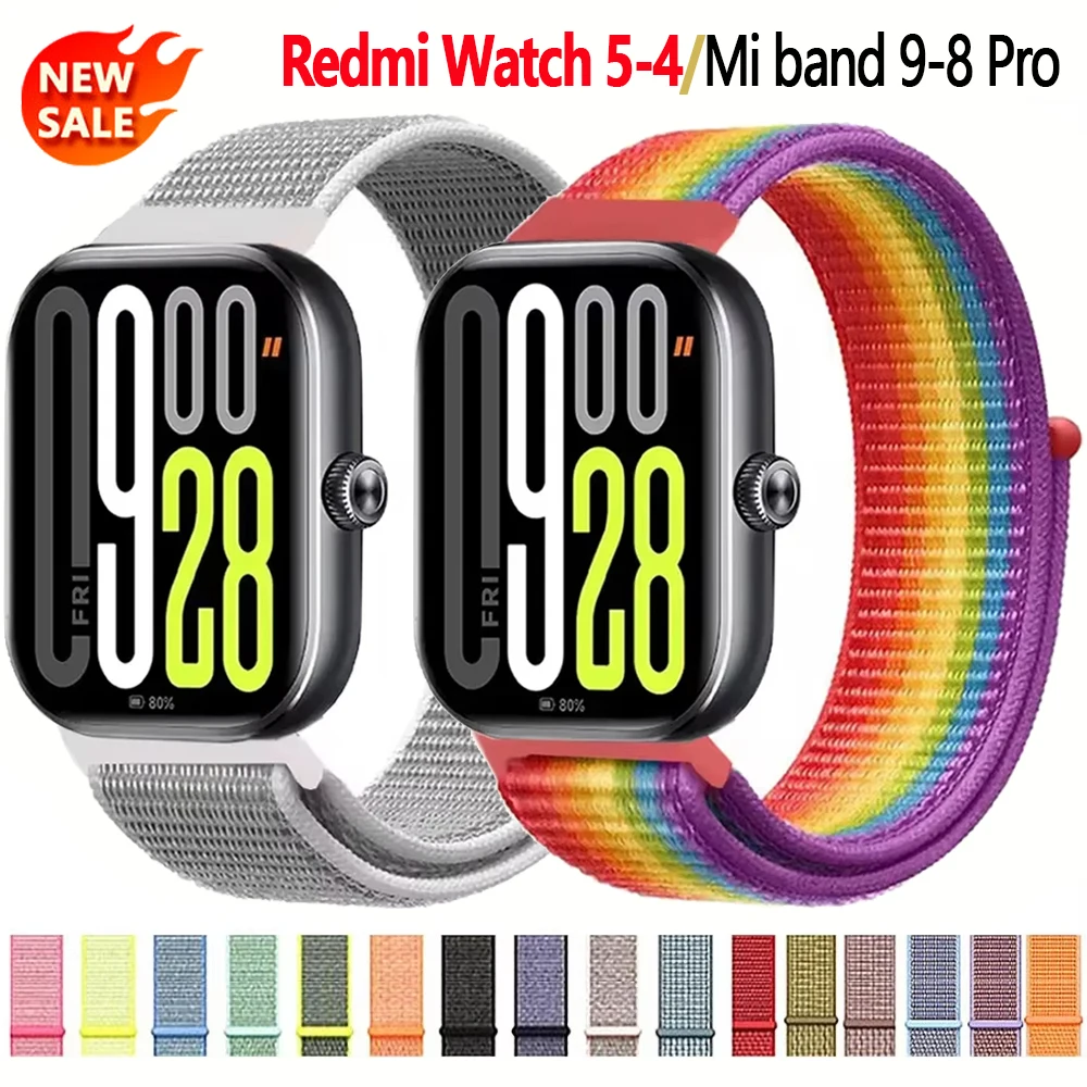 Breathable Nylon Loop Strap - Sporty Replacement Bracelet