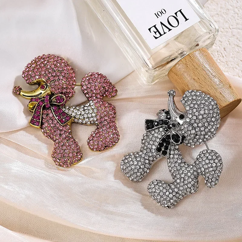 アメリカで購入　ダックス ブローチ　angel dog design ダックスフンド ブローチ