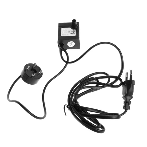수족관 220V 3W 잠수정 워터 펌프 LED 물고기 탱크 분수 물고기 연못 탱크 EU 플러그 Aquario Water Pumps Fish Aquatic Pet Kit 2