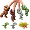Jurassic Finger Dinosaur Triceratops Tyrannosaurus Model 1