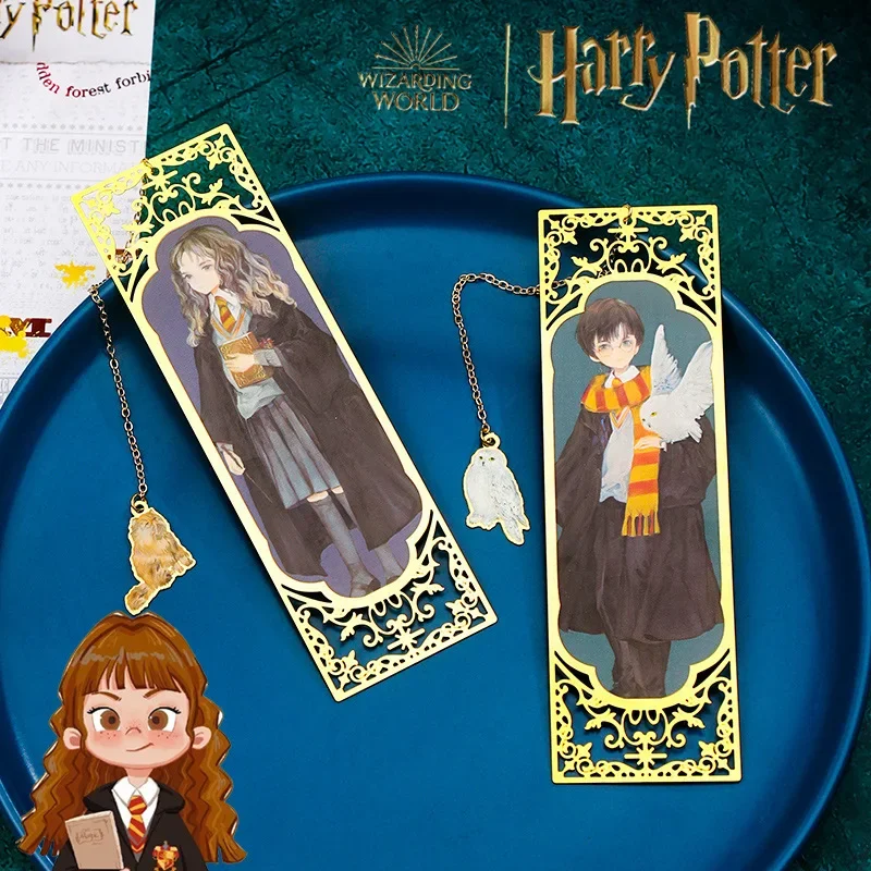 Marque-page en métal pour cadeau d'anniversaire Harry Potter, figurine  d'anime, règle d'étudiant Gryffondor, cadeau d'acquisition, cadeaux  surprises de Noël