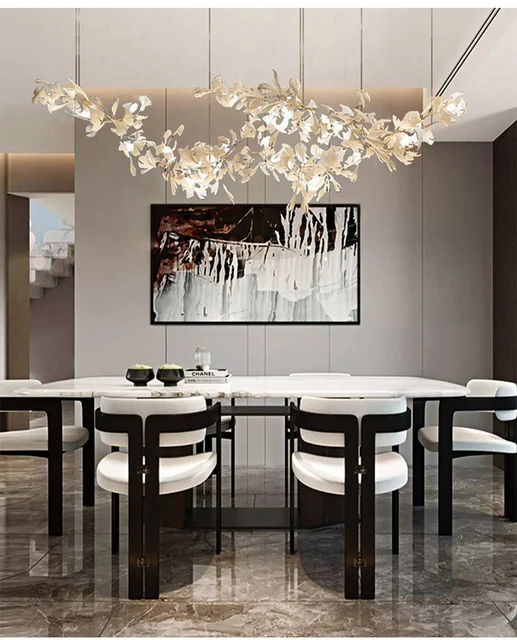 Chandelier Chanel Table And Chairs Nordic LED Chandeliers