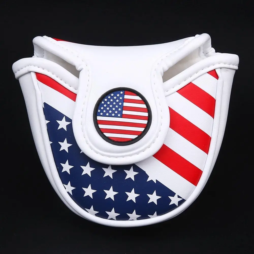 Usa Mallet Putter Cover Copricapo Magnetico Golf Head Covers Attrezzature Per Scotty Cameron Odyssey Two Ball Taylormade Durevole
