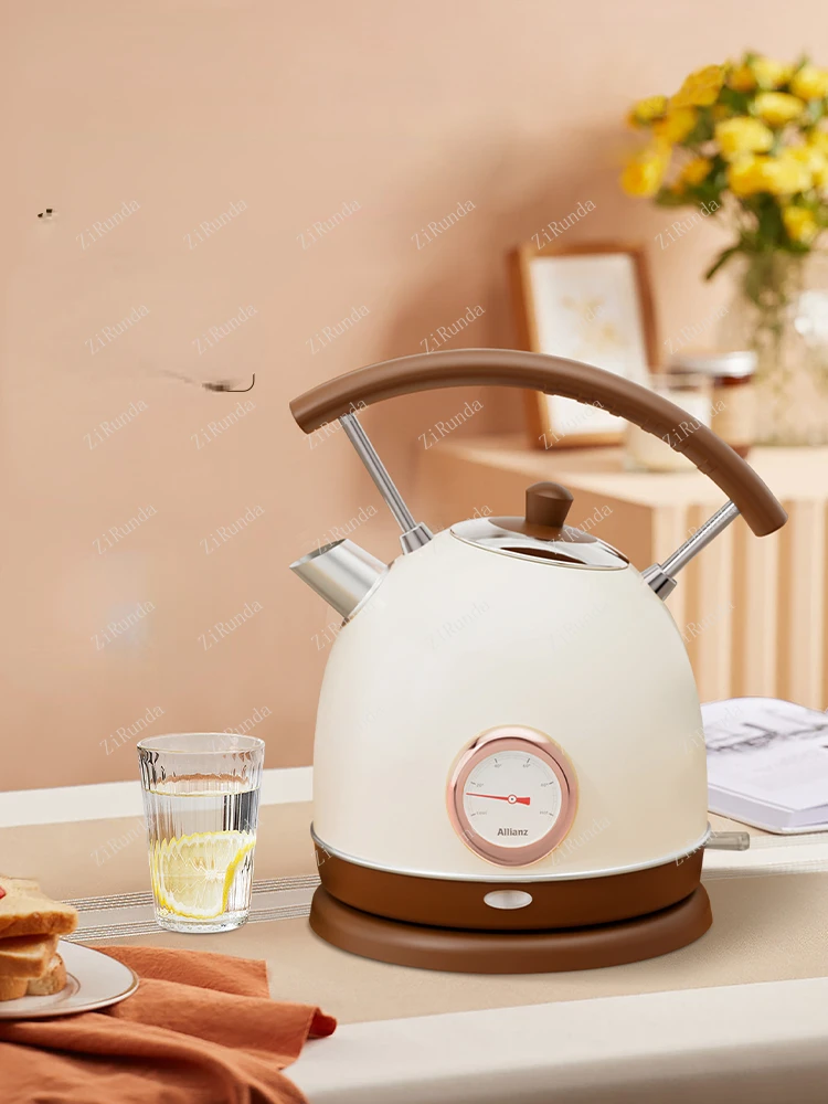 #~Kettle Retro Automatic Household Stainless Steel Boiling Water Electric Kettle New Kettle Electric Kettle 2