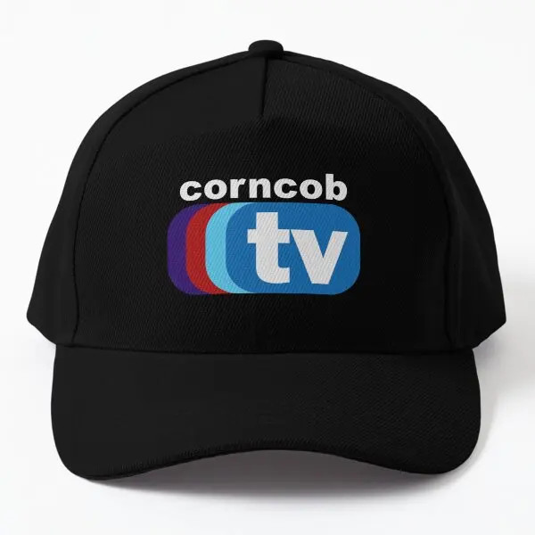 

Corncob Tv Baseball Cap Hat Outdoor Bonnet Solid Color Mens Black Summer Boys Casual Printed Casquette Snapback Czapka Fish