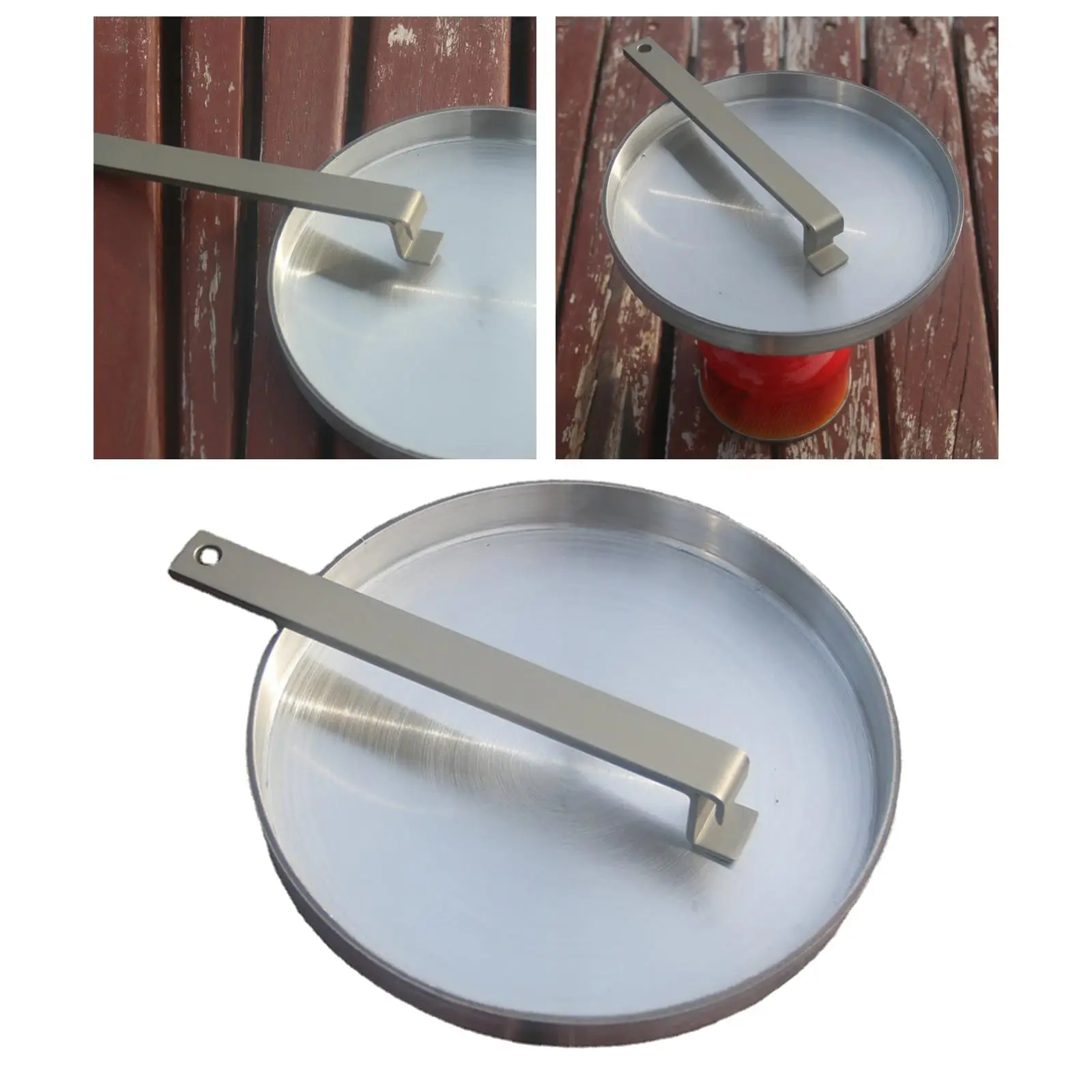 

Frying Pan with Detachable Handle for Outdoor Camping