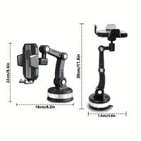 VIELLFON-Support de téléphone pour voiture, rotation à 360 degrés, pour pare-brise, iPhone Samsung Xiaomi, conduite mains libres 6