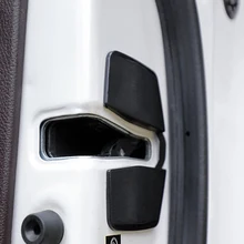  4Sets TRD Door Lock Stabilizer Protector Latches Stopper Anti-Abnormal Noise For-Lexus Series-Toyota Land Cruiser LC200 