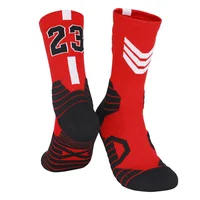 Numéro 23 chaussettes hommes femmes chaussettes de sport basket-ball football baseball rugby cyclisme chaussettes de course 4