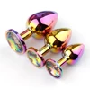 Mini Sexy Anal Plug Jelly Color Metal Butt Plug Anal Dilator for Men Women Couple Flirting Masturbation Sex Toys Adult Products 1