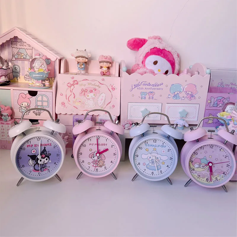 Sanrio Cinnamoroll Alarm Clock Kuromi Digital Alarm Clock Melody