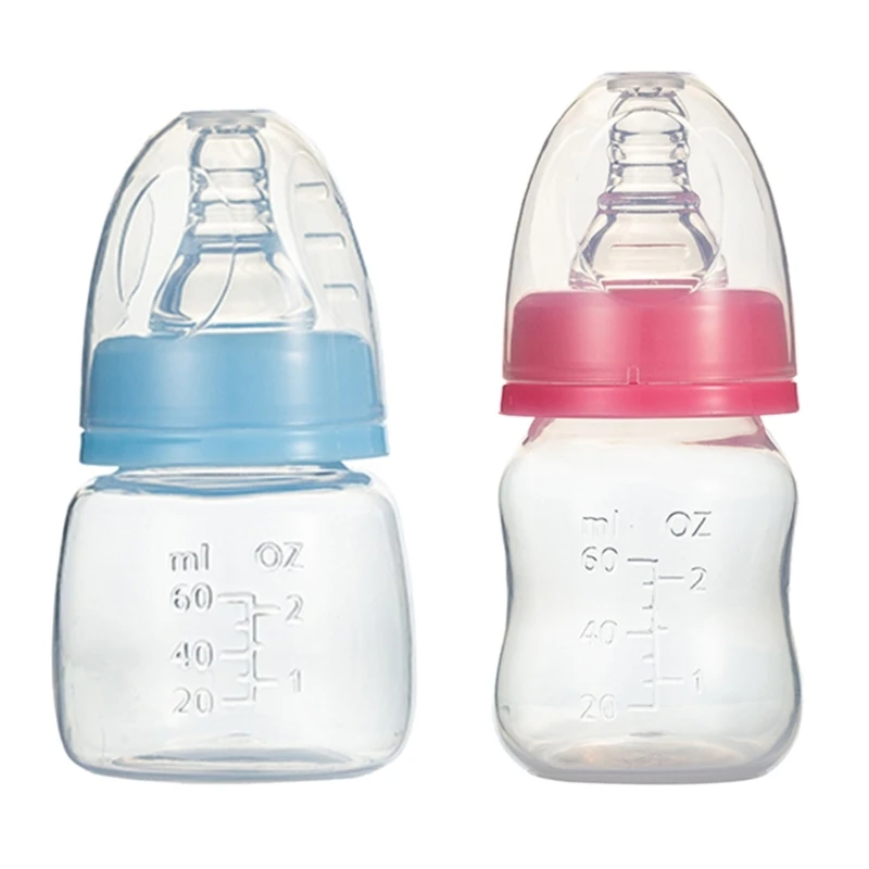 Lightweight Baby Bottle 60ml Nursing Bottle Milk Newborn Feeder