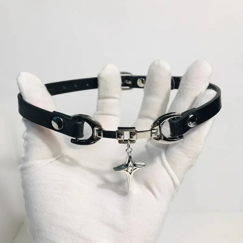 2025 Punk Y2K Charm Grunge Anhänger Pu Leder Sexy Halsband Vintage Halsketten Für Frauen Spice Girls Goth Schmuck Zubehör Geschenk S248C857Ced1944Cdbaf4A442D21424F2H