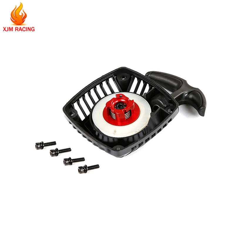 

Plastic Easy Start Pull Starter Mount CNC Metal Turbo for 1/5 HPI ROFUN KM ROVAN BAJA Losi 5ive T FG GoPed RedCat RC CAR PARTS