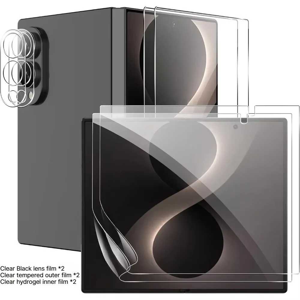 Ultra-Durable Tempered Glass Screen Protector Set with 9H Hardness and Anti-Scratch Technology