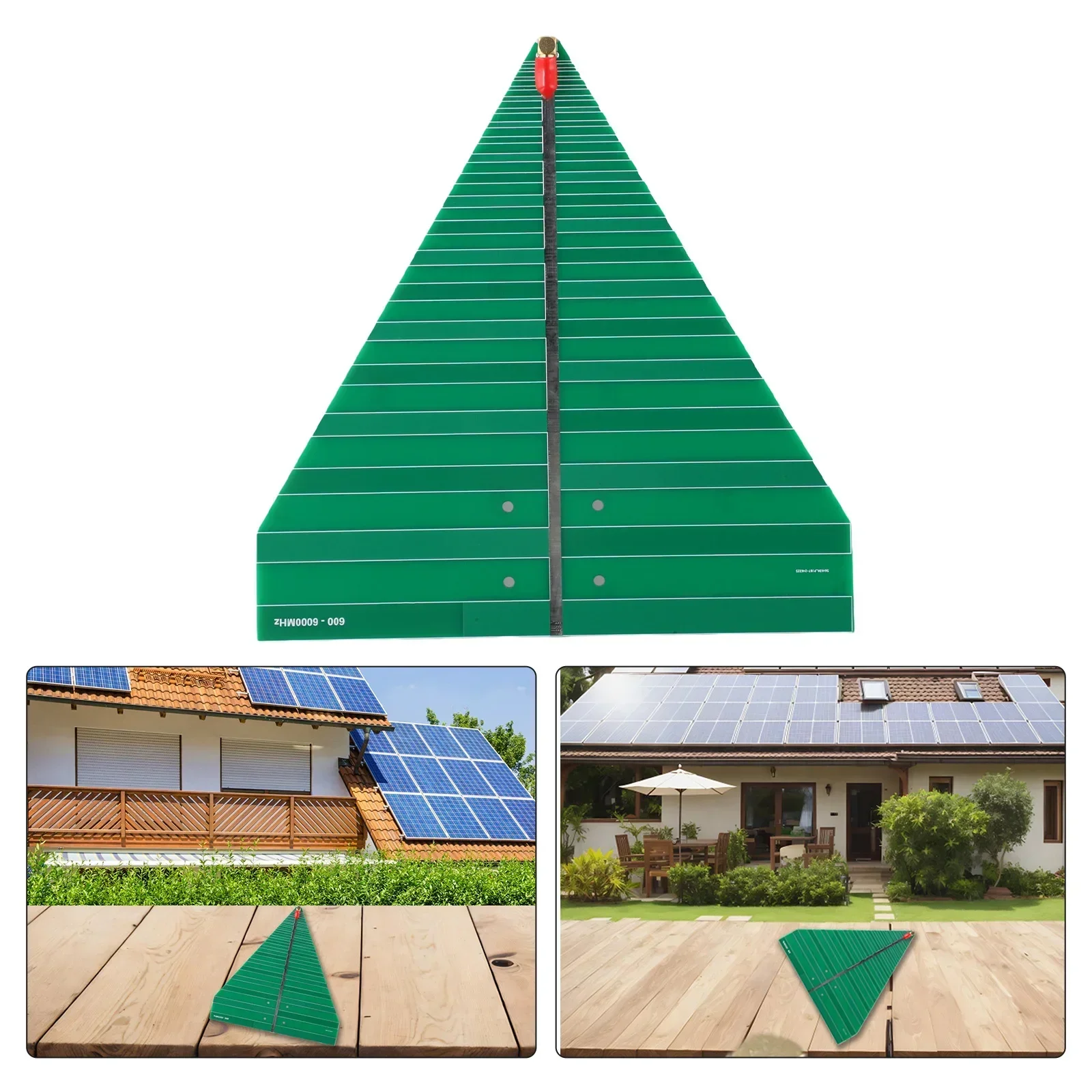 UWB WiFi Log-periodic Antenna 6-7dB Antenna 600‑6000MHz Transmitting Ultra Wideband Printed New Practical