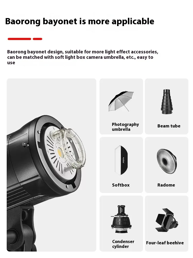 Godox 300W SK300IIV SK400IIV SK300II-V SK400II-V 2.4G X System Professional Compact Studio Flash for Photography Studio Str 5