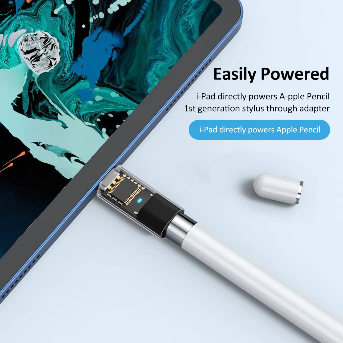 USB-C Charger Adapter for Apple Pencil 1st Generation