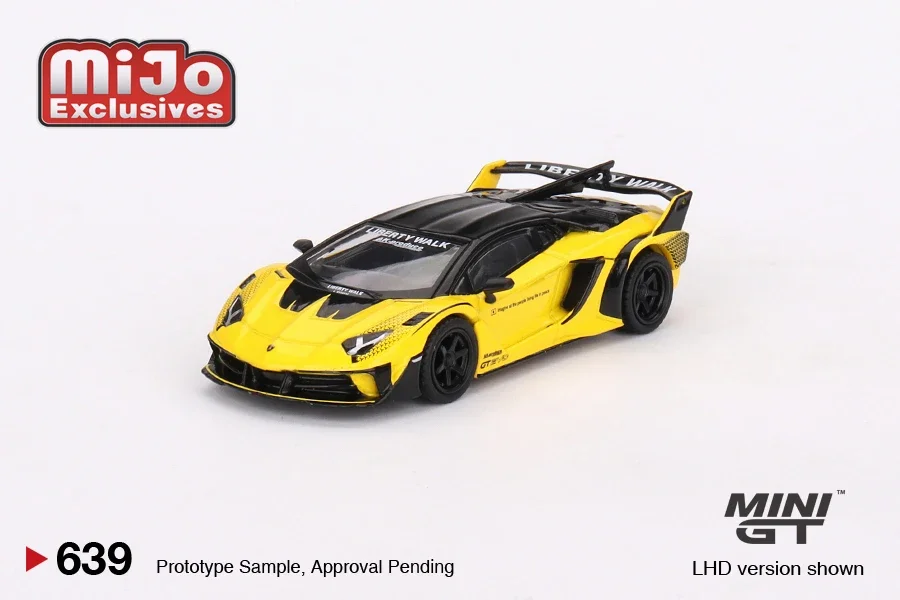

Эксклюзивная желтая модель автомобиля MINI GT Mijo 1:64 фунта