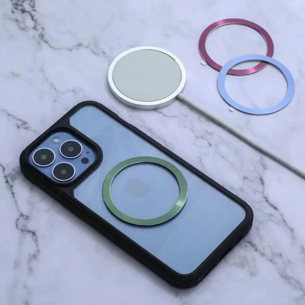CD Patterned Baked Paint Phone Case Magnetic Lead Magsafe Wireless Charging Magnetic Lead Attraction Iphone Accessories