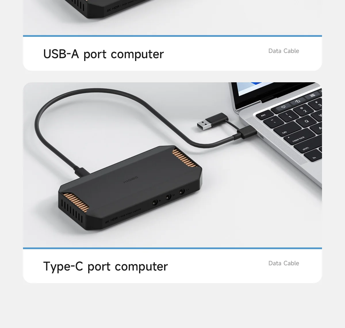 Hagibis Professional Video Capture Card 4K60 HDR