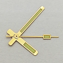 Premium Multicolor Luminous Watch Hands (RoseGold - Green)