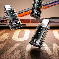 PD 140W USB-C Adapter 8K 60HZ Digital LED Display for iOS Converter Aluminium Alloy Smart Chip Power Meter Tester Mobile Phone - Image 2